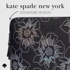 Kate Spade New York Puffer Sleeve - MacBook Pro 14" / Notebook 14" Cover (Hollyhock Iridescent Black)