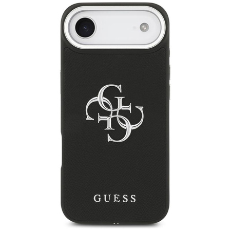 Guess Grained Big 4G Classic Logo - Pouzdro iPhone Air (černý)