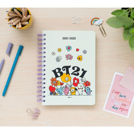 BT21 - Calendar / School Planner 2021/2022 (white)