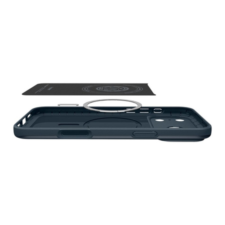 ETUI DO IPHONE 17 PRO MAX do MAGSAFE SPIGEN FIT ORYGINALNE GRANATOWE CASE