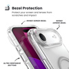 Speck Presidio Perfect Clear MagSafe - iPhone Air Case (Clear / Silver)