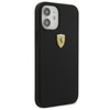 Ferrari On Track Silicone - Coque pour iPhone 12 mini (noir)
