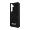 Karl Lagerfeld Rhinestone Metal Logo - pouzdro pro Samsung Galaxy S24+ (černé)