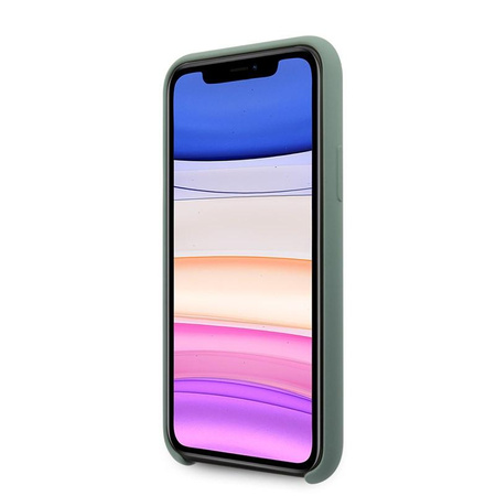Guess Silicone 4G Tone to Tone - iPhone 11 Case (khaki)
