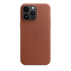 Apple Leather Case - Bőr tok MagSafe-val iPhone 14 Pro Max készülékhez (umbra)