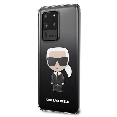 Karl Lagerfeld Ikonik - Pouzdro pro Samsung Galaxy S20 Ultra (černé)