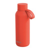 Quokka Solid With Strap - Thermosflasche aus Edelstahl 510 ml mit Trageriemen (Orange)