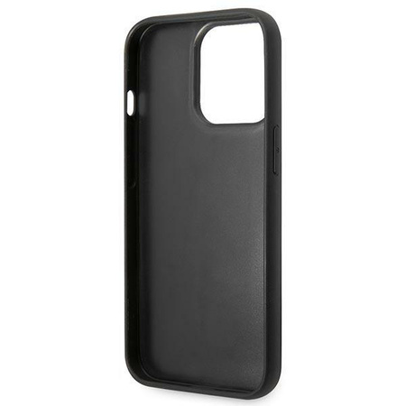 Karl Lagerfeld Quilted Puffy Ikonik Pin – Etui do iPhone 14 Pro Max (Czarny)