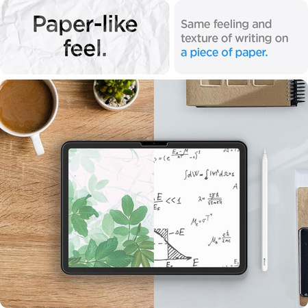 Spigen Paper Touch - Tvrzené sklo pro iPad Air 11" M3 (2025) / M2 (2024) (matně čiré)