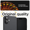 Spigen Optik Pro GLAS.TR EZ Fit Camera Protector 2-Pack - Verre de protection pour iPhone 16 / 16 Plus (2 pcs) (Noir)