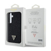 Guess Rhinestone Triangle - pouzdro pro Samsung Galaxy S24+ (černé)