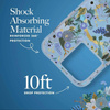 Rifle Paper Clear MagSafe - iPhone 14 Pro Max Case (Garden Party Blue)