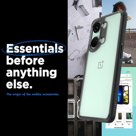 Spigen Ultra Hybrid - Etui pour OnePlus Nord 3 5G (Noir mat)