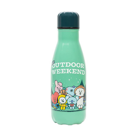 BT21 - 260 ml-es rozsdamentes acél termikus palack Outdoor Weekend