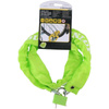 Dunlop - Lopásgátló kerékpárzár 90 cm (Zöld)