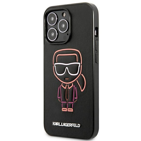 Karl Lagerfeld Outline - iPhone 13 Pro Max Tasche (Mehrfarbig)