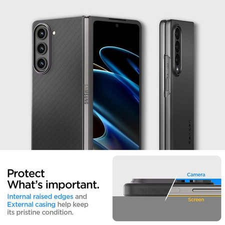 Spigen Airskin Pro - Etui do Samsung Galaxy Z Fold 5 (Przezroczysty)