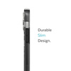 Speck Presidio Perfect-Clear with Impact Geometry + MagSafe - Etui iPhone 14 Pro Max z powłoką MICROBAN (Clear / Black)