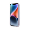 Karl Lagerfeld szilikon NFT Ikonik - iPhone 14 Pro Max tok (lila)