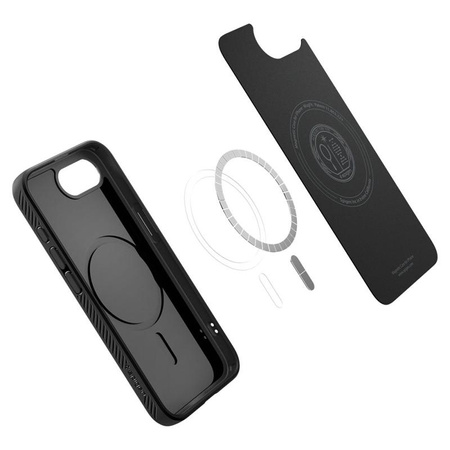 Spigen Liquid Air MagSafe - Case for iPhone 16e (Matte Black)
