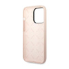 Guess Silicone Triangle Logo - Coque iPhone 14 Pro Max (rose)