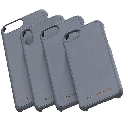 Nordic Elements Original Gefion - Fából készült tok iPhone XR készülékhez (középszürke)