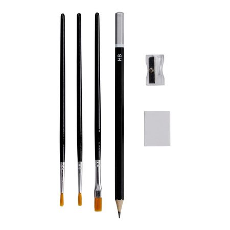 Artico - Künstler-Set zum Malen in Holzkiste 20 Stk