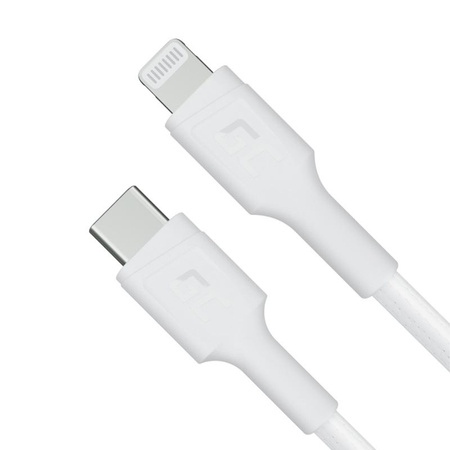 Green Cell PowerStream - USB-C - Lightning kábel 100 cm Power Delivery kábel Apple MFi tanúsítvánnyal (fehér)