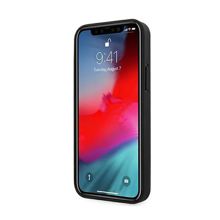 Mercedes Leather Urban Line - pouzdro pro iPhone 12 / iPhone 12 Pro (červené)