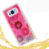 Zizo Liquid Glitter Star Case - Étui pour Samsung Galaxy S8+ (Donuts)