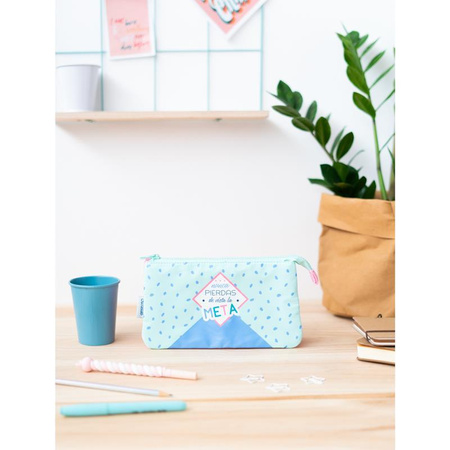 Amelie - Pastel collection pencil case / make-up bag, 3 compartments