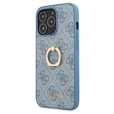 Guess 4G Ring tok - iPhone 13 Pro Max tok (kék)