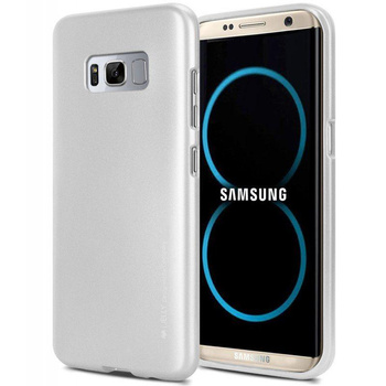 Mercury I-Jelly - Case for Samsung Galaxy S8+ (Silver)