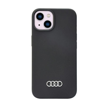 Audi Silicone Case - Case for iPhone 14 (Black)