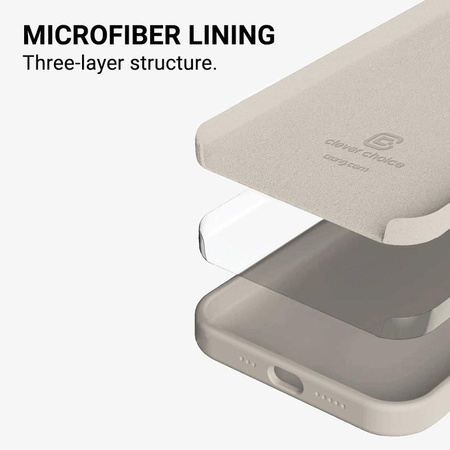 Crong Color Cover - Etui iPhone 13 Pro Max (kamienny beż)