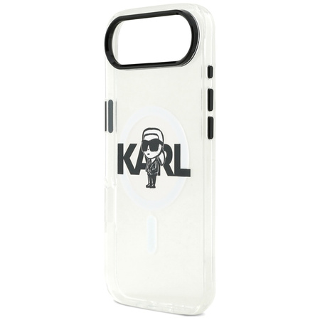 Karl Lagerfeld IML Karl Sketch Logo MagSafe - Pouzdro iPhone Air (průhledná)
