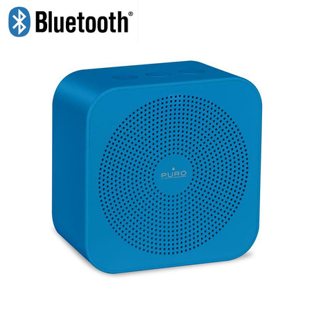 PURO Handy Speaker - přenosný bezdrátový reproduktor Bluetooth (modrý)