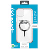 Speck Gemshell Grip + MagSafe - Etui do iPhone 15 Plus / iPhone 14 Plus (Clear / Chrome Finish)