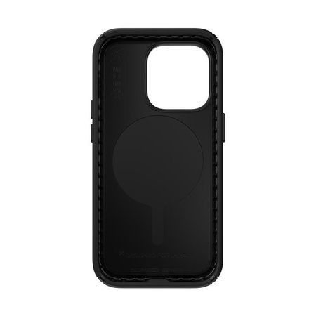 Speck Presidio2 Pro MagSafe - Antibakteriális tok iPhone 14 Pro készülékhez (fekete / fekete / fehér)