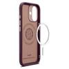 ETUI DO IPHONE 17 do MAGSAFE SPIGEN NANO ORYGINALNE BURGUNDOWE ELEGANCKIE