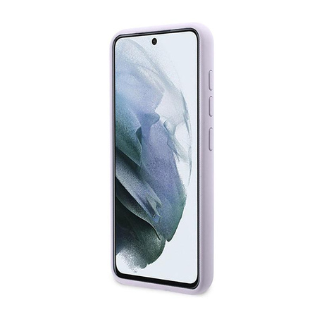 Karl Lagerfeld szilikon NFT Ikonik - Samsung Galaxy S23 tok (lila)
