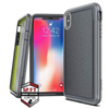 X-Doria Defense Ultra - Páncélozott alumínium tok iPhone Xs Max készülékhez (Cseppteszt 4m) (szürke)