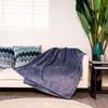 Koc flanelowy 200x150cm (niebieski)