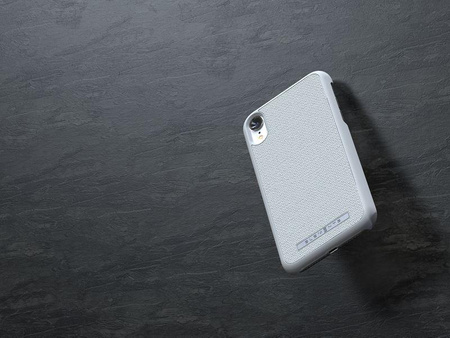 Nordic Elements Original Idun - Material Case for iPhone XR (Light Grey)