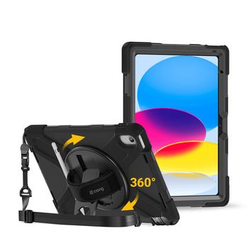 Etui do iPad 11 A16 2025, 10.9 2022 Pancerne na Tablet Crong Defender Plus