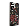 Guess Flower Collection - Étui Samsung Galaxy S23 Ultra (kaki)