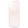 Guess Solid Glitter Triangle - iPhone 11 Pro Max Case (Pink)