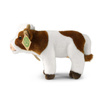 Rappa - Plush Realistic Toy Cow 23 cm Eco-Friendly