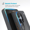 Speck Presidio2 Grip Magnet - Samsung Galaxy S25 Ultra MagSafe Case (Charcoal Grey/Cool Bronze/White)