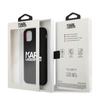 Karl Lagerfeld Silicone Stack Logo - pouzdro pro iPhone 11 (černé)